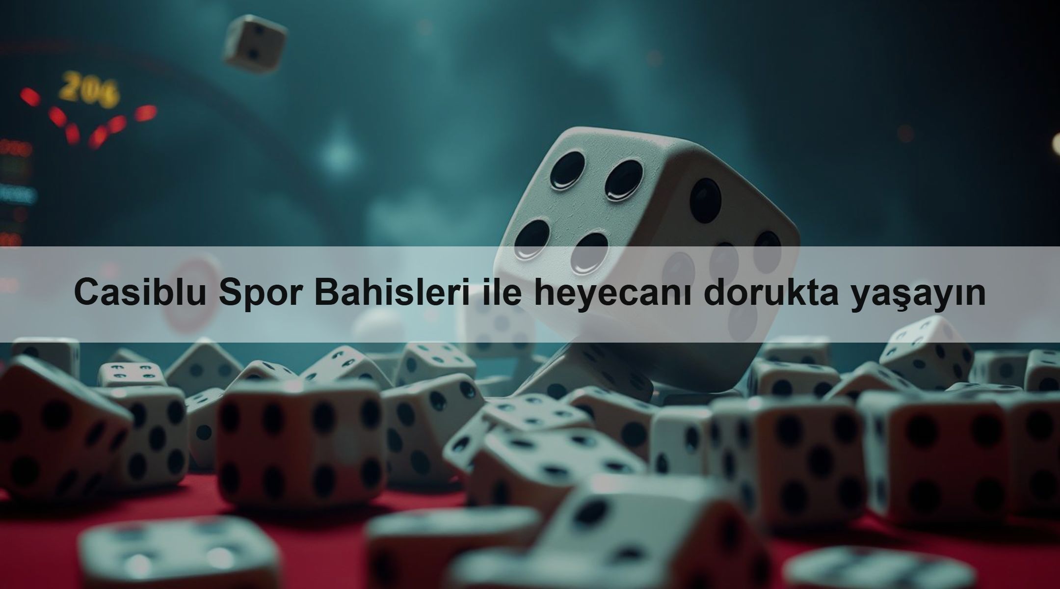 Casiblu Spor Bahisleri ile heyecanı dorukta yaşayın