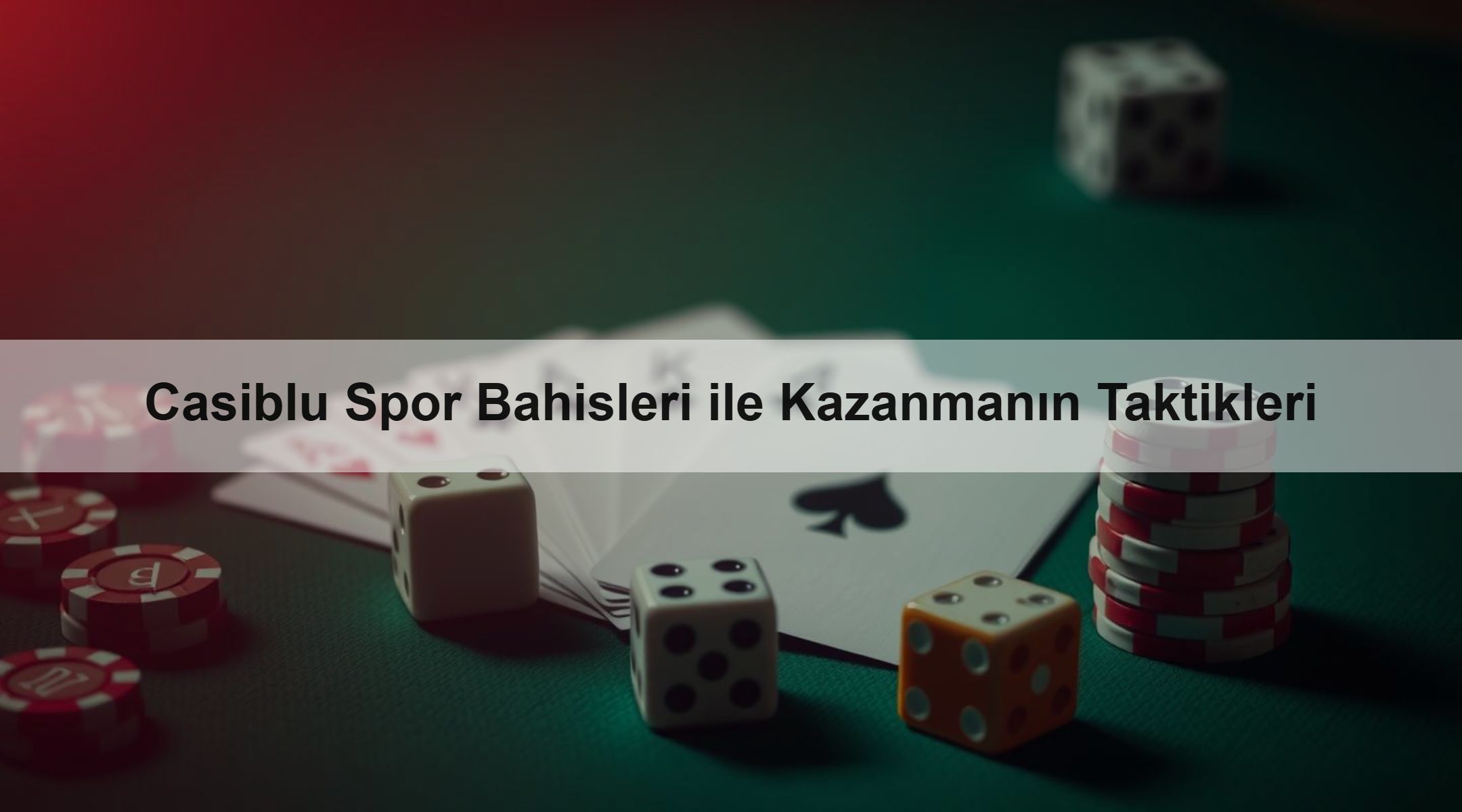 Casiblu Spor Bahisleri ile Kazanmanın Taktikleri